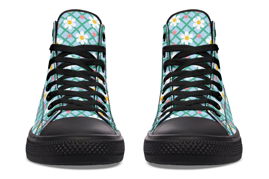 Blue Daisy Lattice