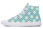 Blue Daisy Lattice