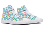 Blue Daisy Lattice