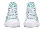 Blue Daisy Lattice