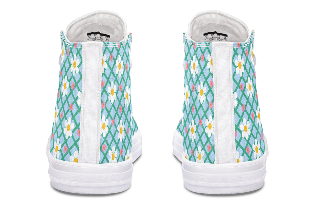 Blue Daisy Lattice