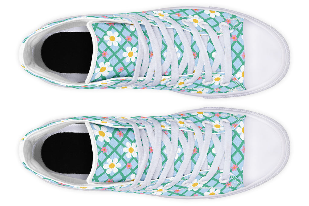 Blue Daisy Lattice