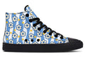 Blue Daisy Stripe