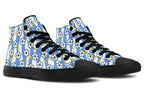 Blue Daisy Stripe
