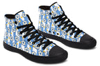 Blue Daisy Stripe