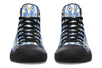 Blue Daisy Stripe