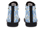Blue Daisy Stripe
