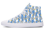 Blue Daisy Stripe