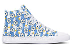 Blue Daisy Stripe
