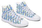 Blue Daisy Stripe