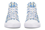 Blue Daisy Stripe