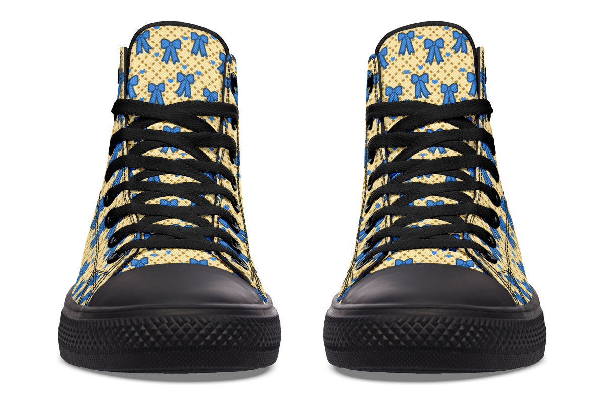 Cobalt Bows on Butter
