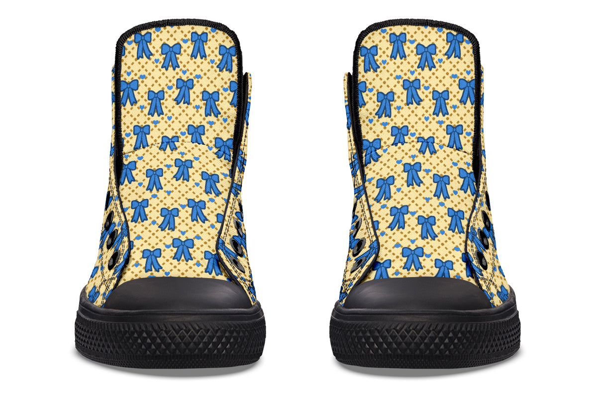 Cobalt Bows on Butter