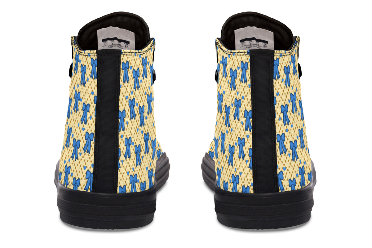 Cobalt Bows on Butter