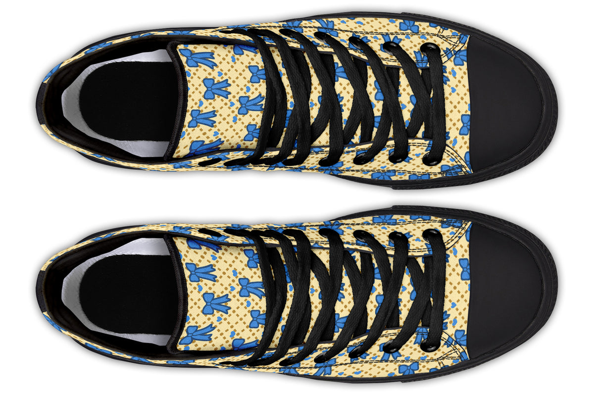 Cobalt Bows on Butter
