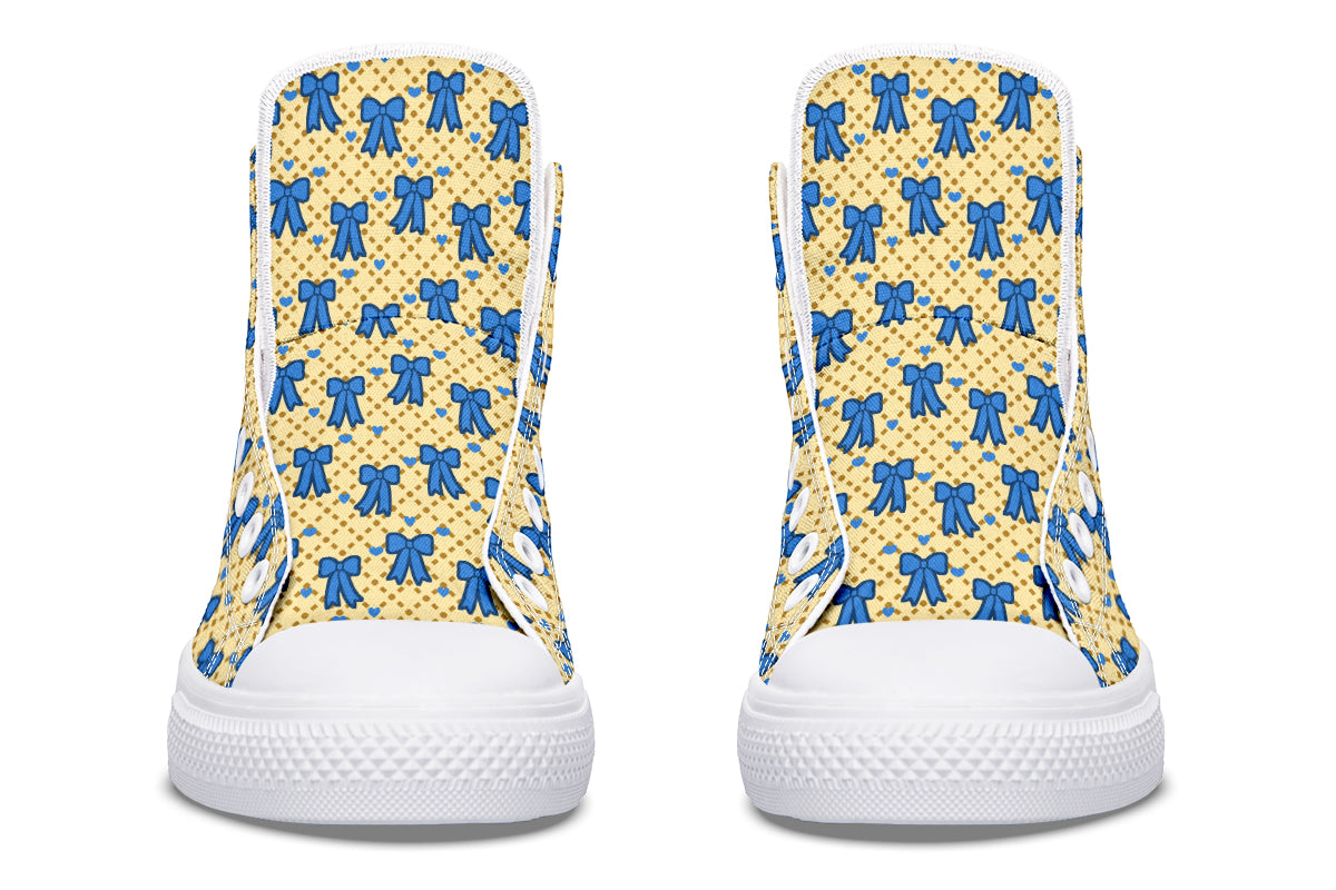 Cobalt Bows on Butter