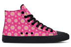 Daisies on Hot Pink
