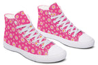 Daisies on Hot Pink