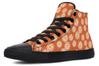 Daisies on Orange
