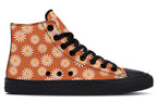 Daisies on Orange