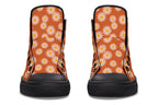 Daisies on Orange