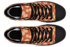 Daisies on Orange