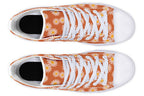 Daisies on Orange