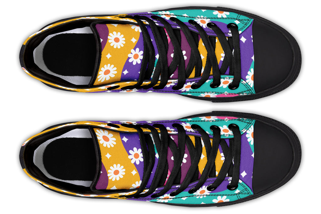 Electric Wave Daisies