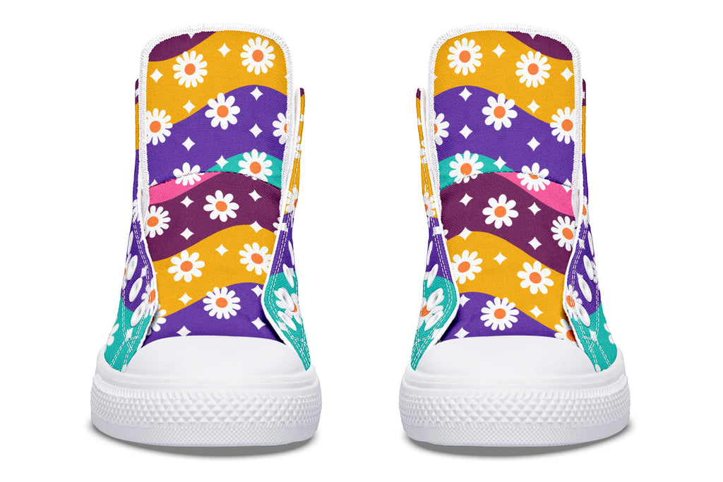 Electric Wave Daisies