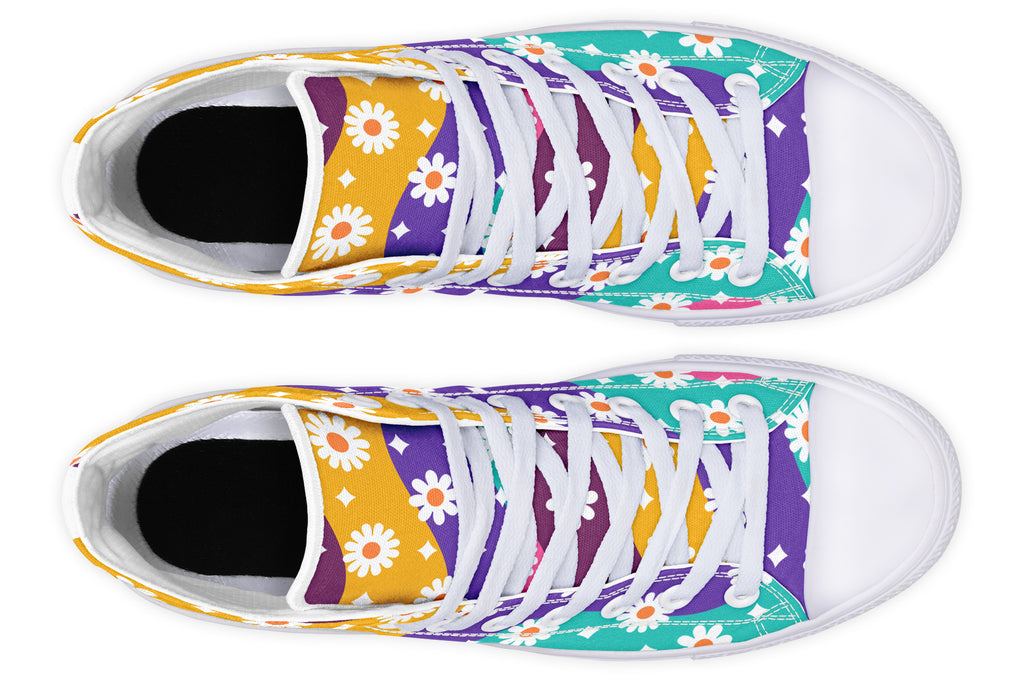 Electric Wave Daisies