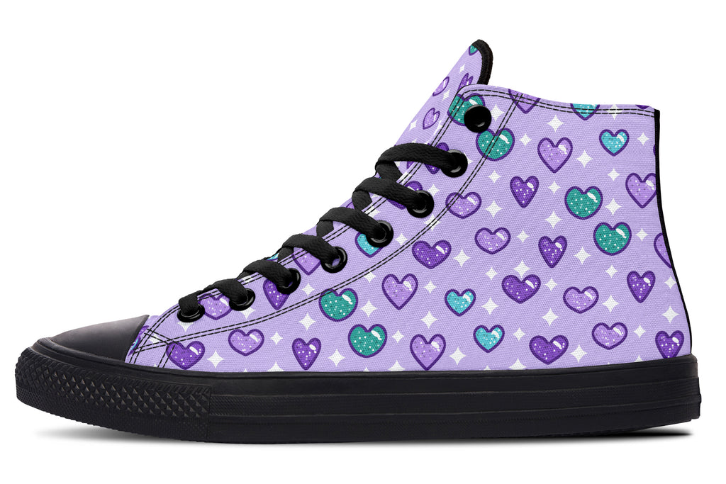 Glitter Hearts