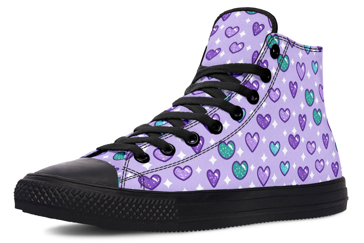 Glitter Hearts