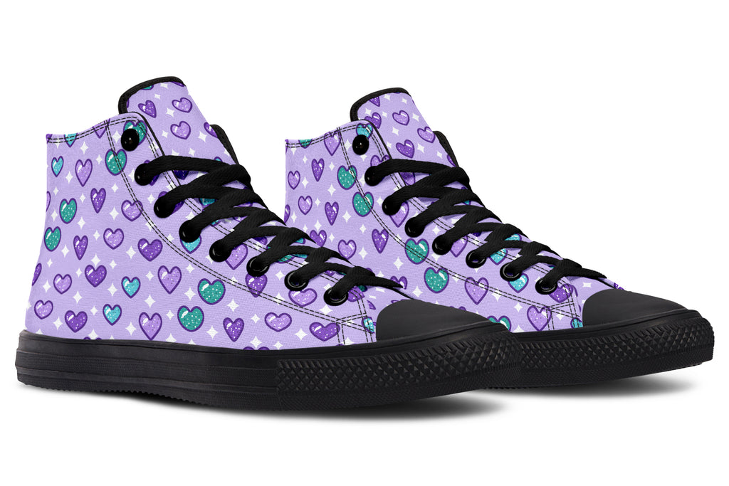 Glitter Hearts