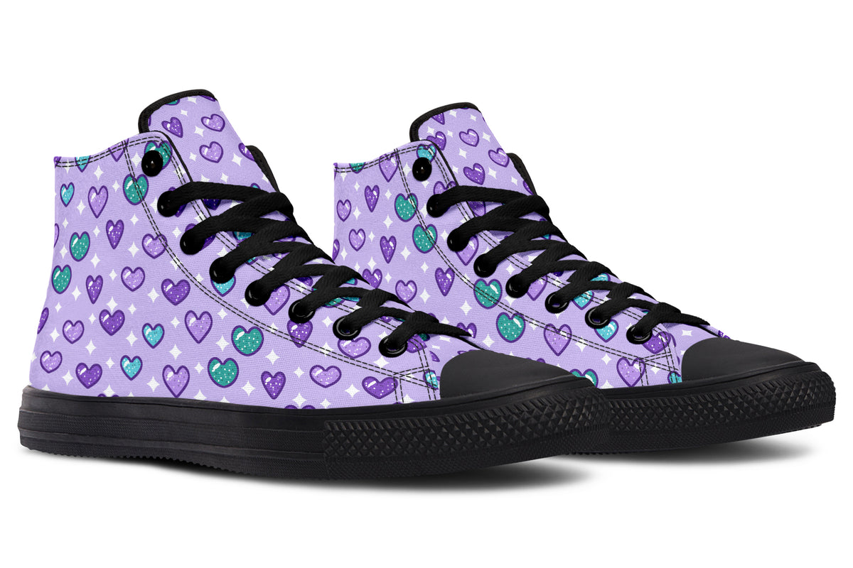 Glitter Hearts