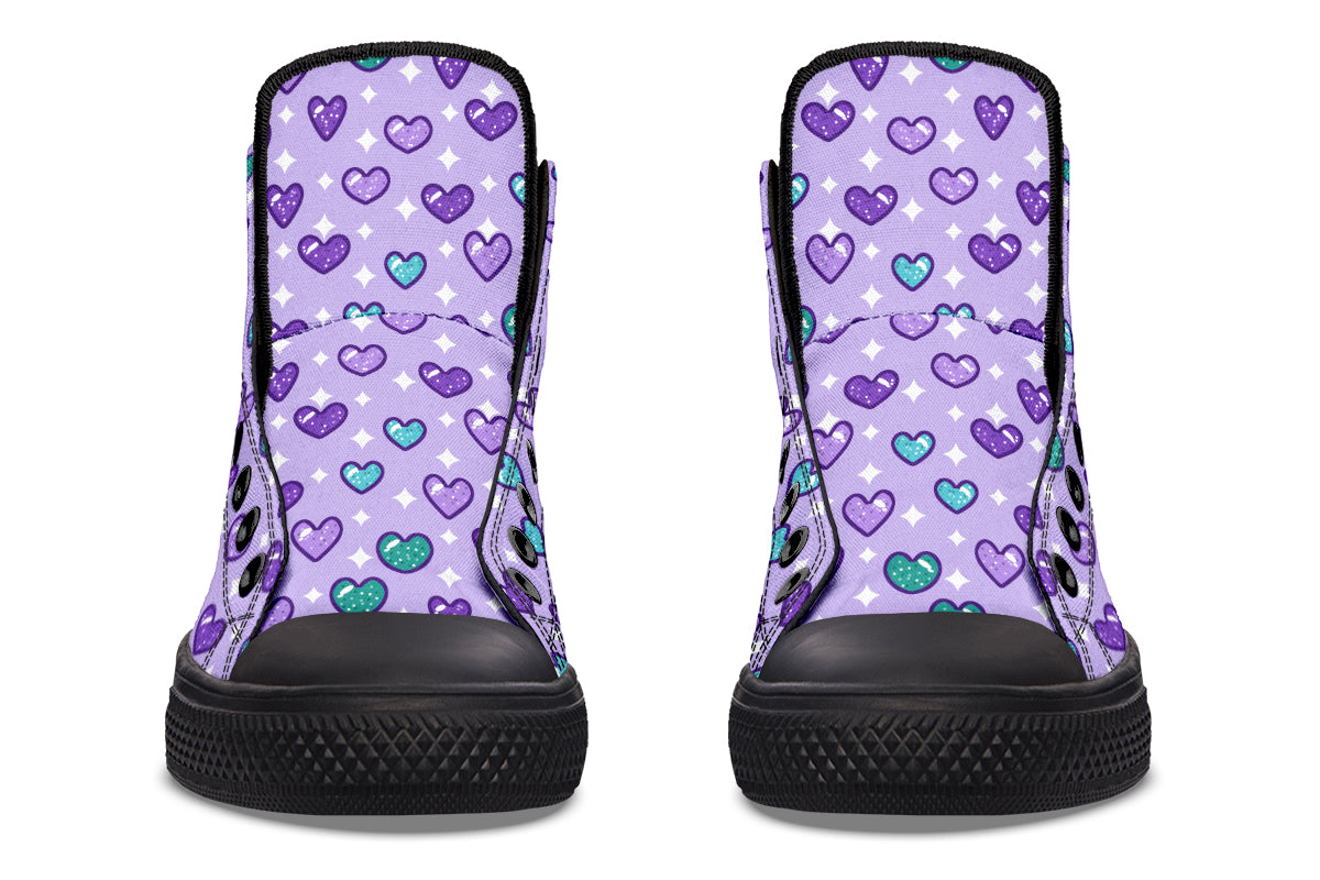 Glitter Hearts