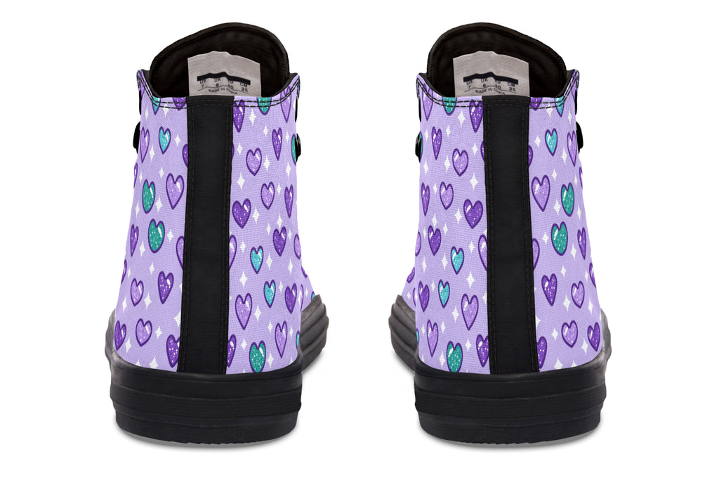 Glitter Hearts