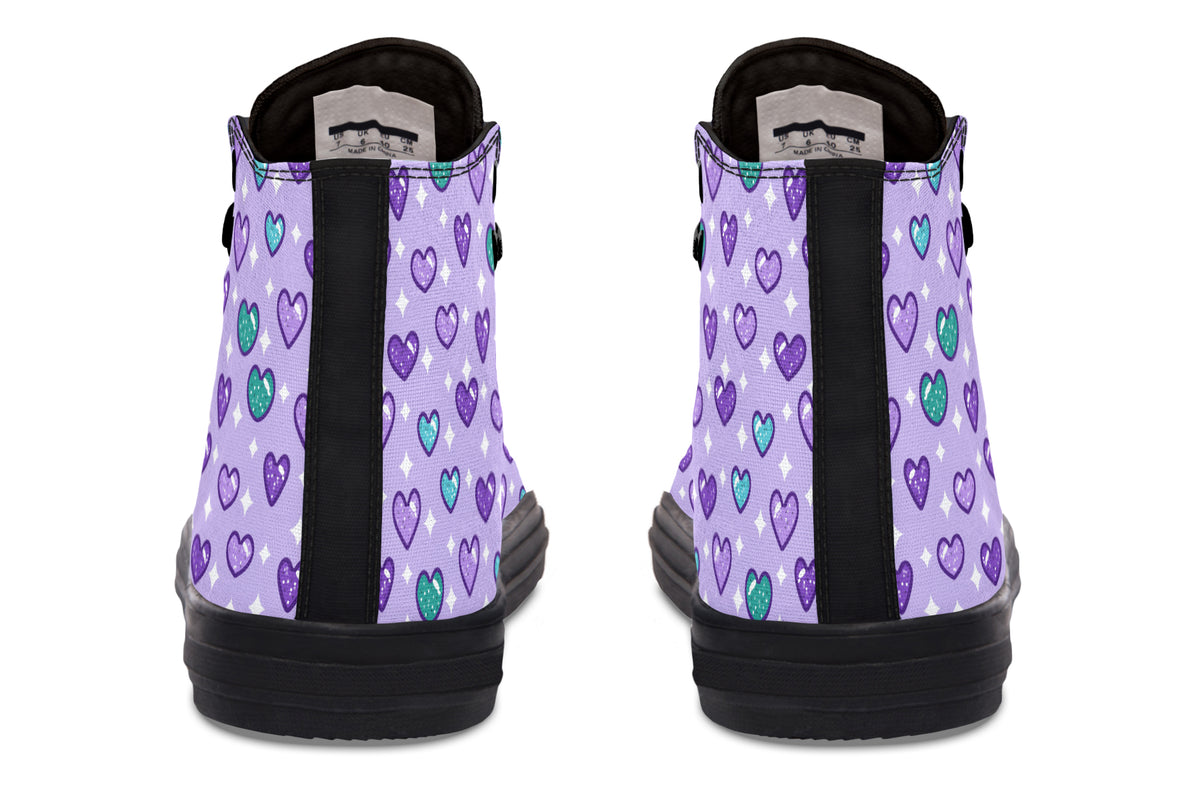 Glitter Hearts