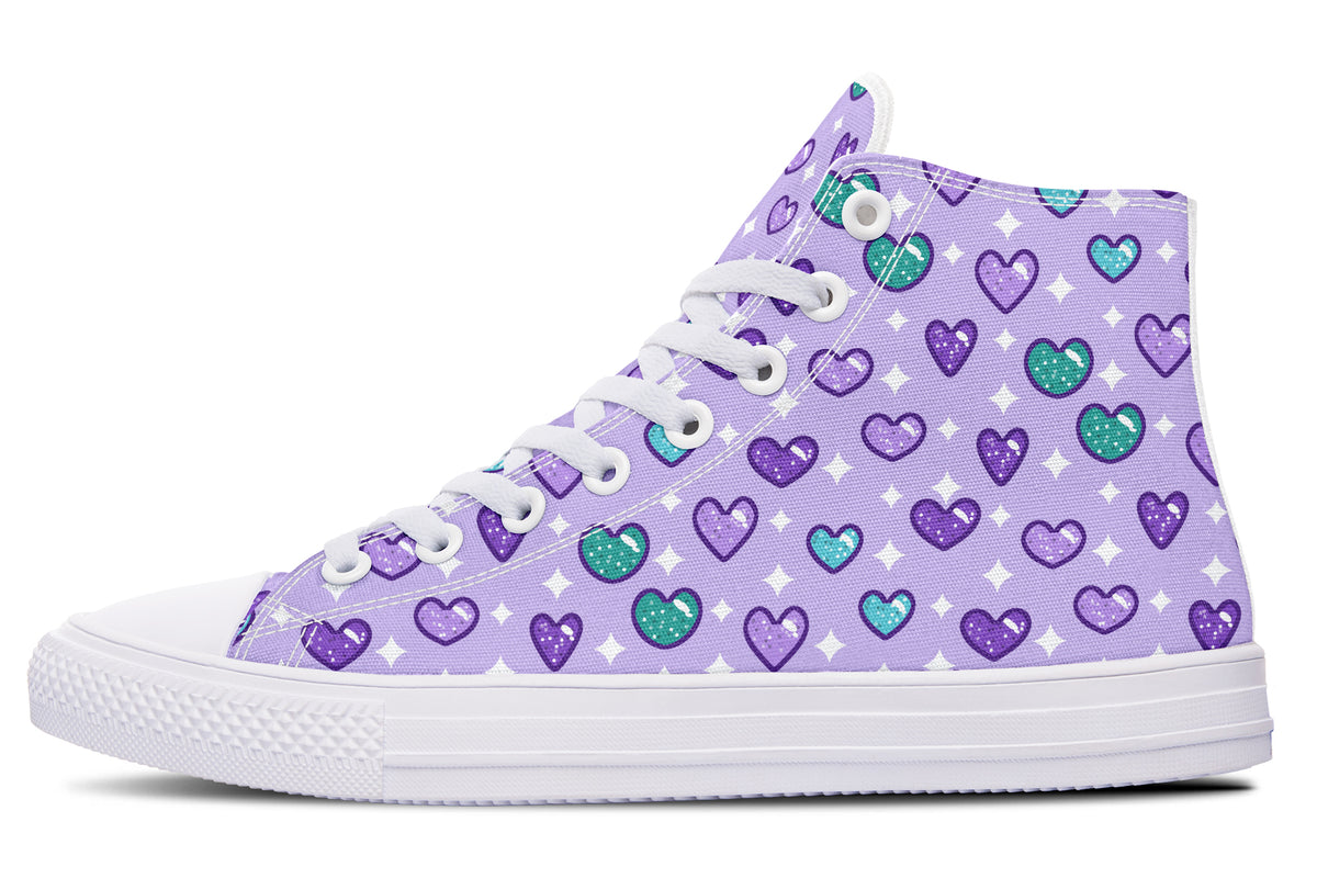 Glitter Hearts