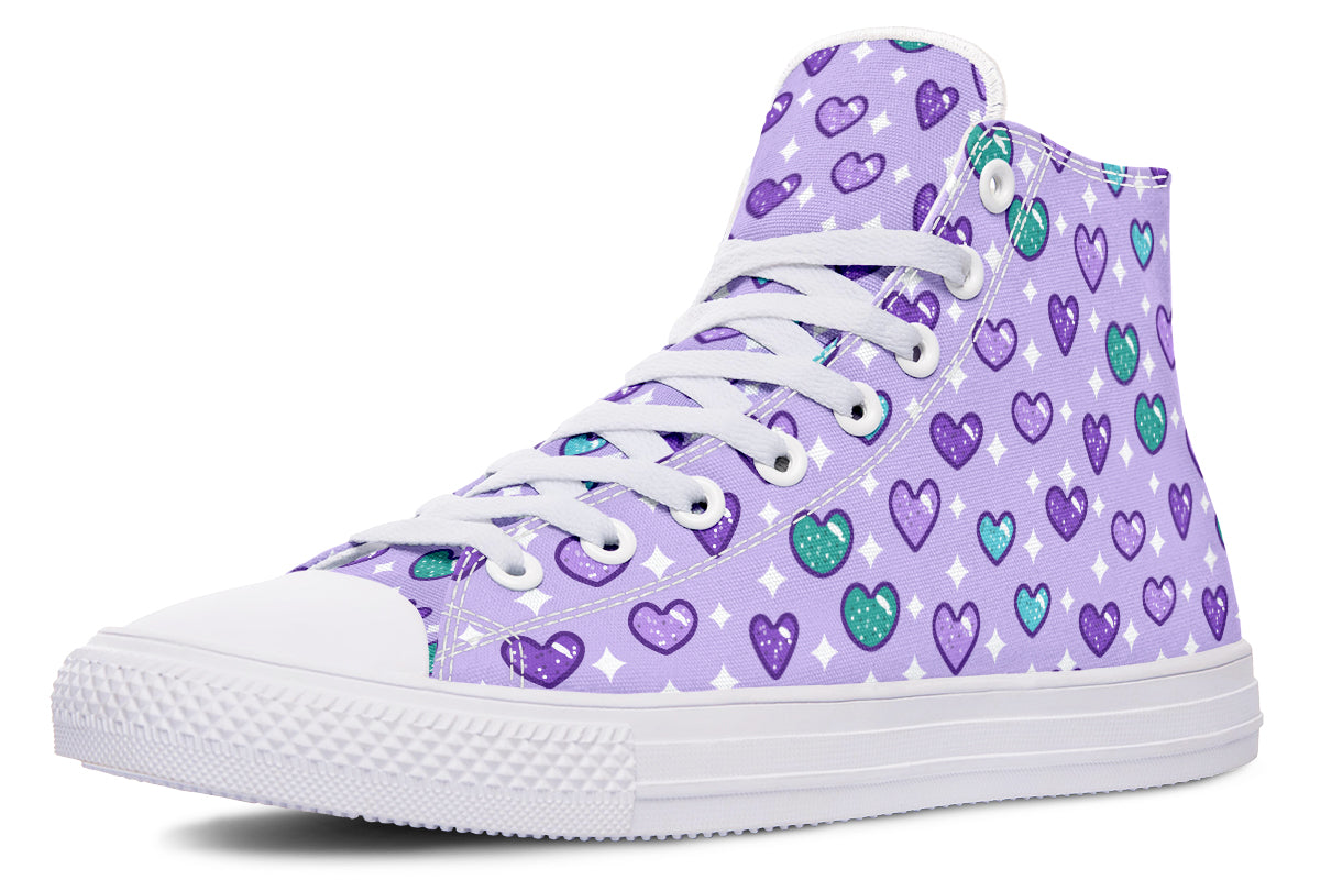 Glitter Hearts