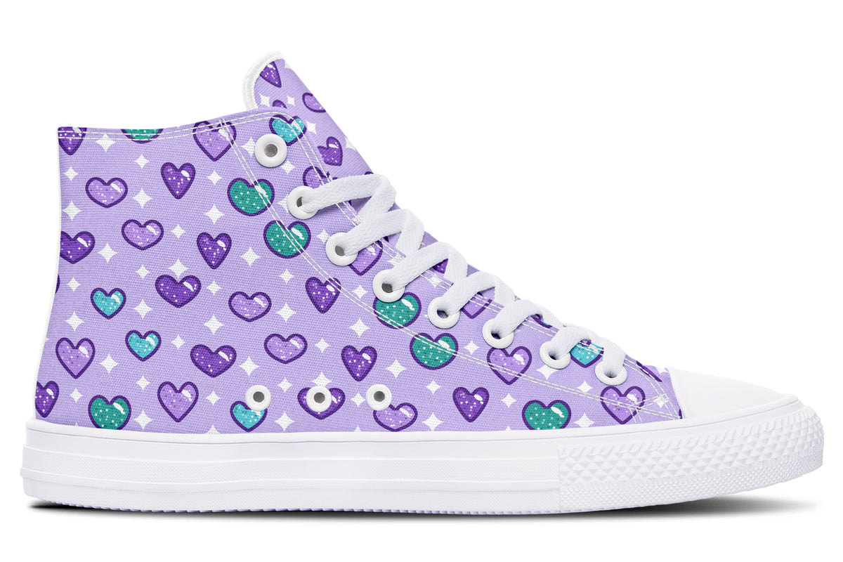 Glitter Hearts