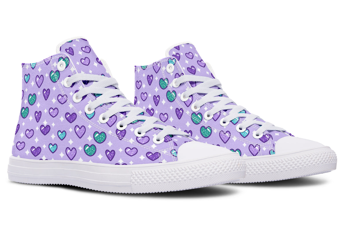 Glitter Hearts