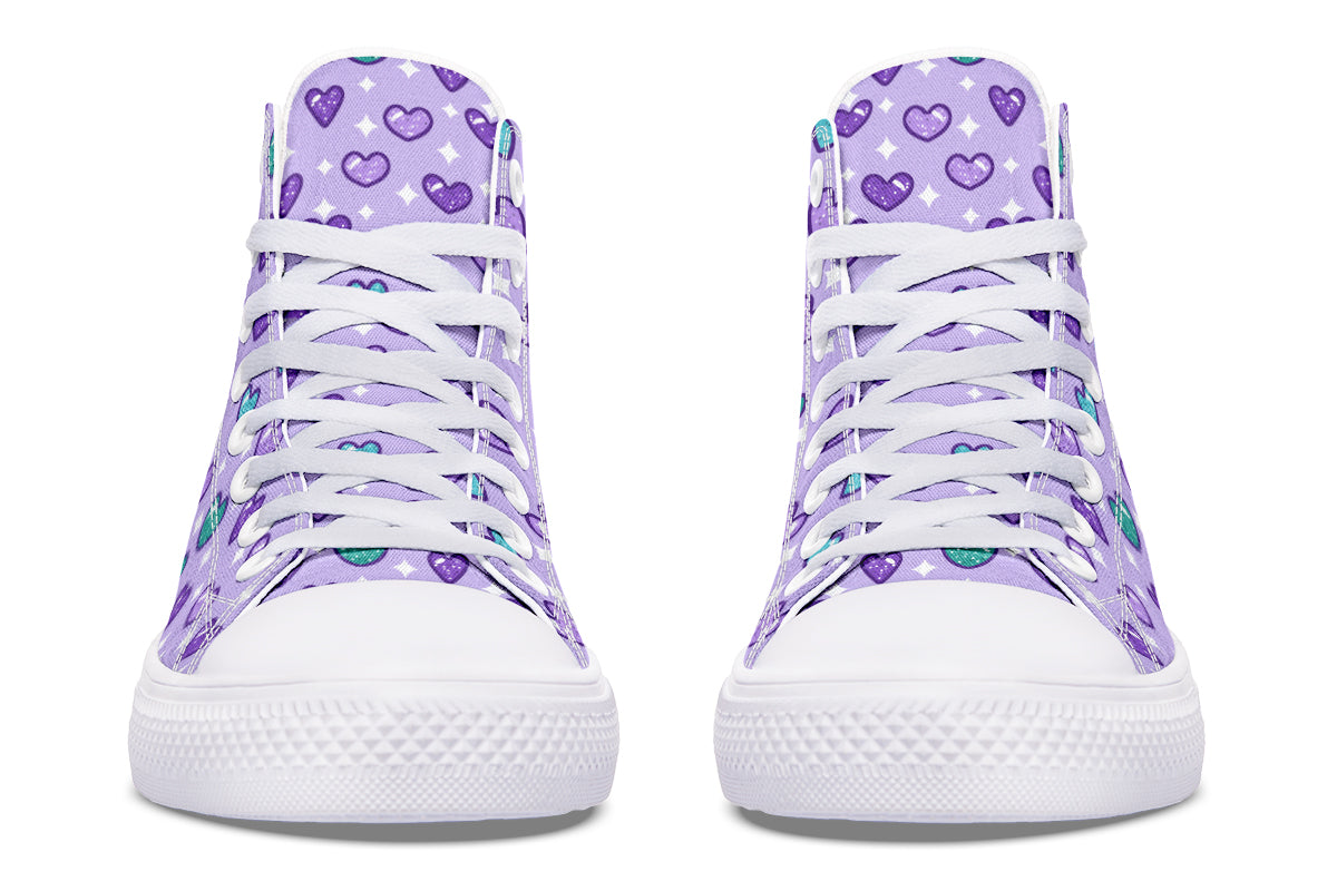 Glitter Hearts