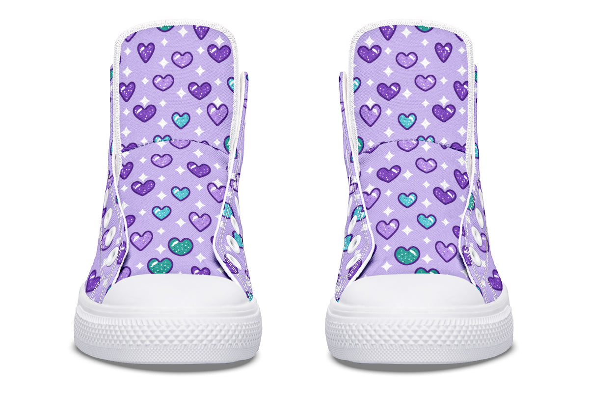 Glitter Hearts