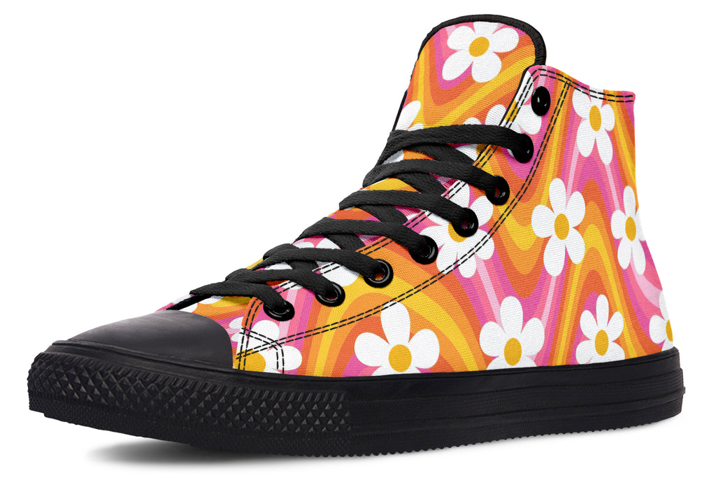 Groovy Waves High Tops