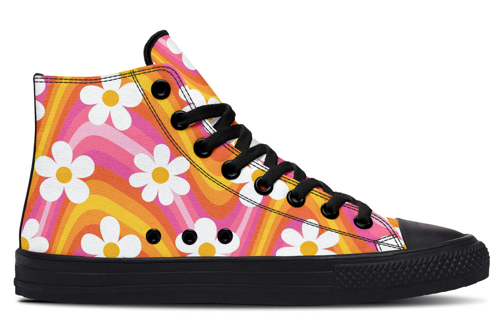 Groovy Waves High Tops