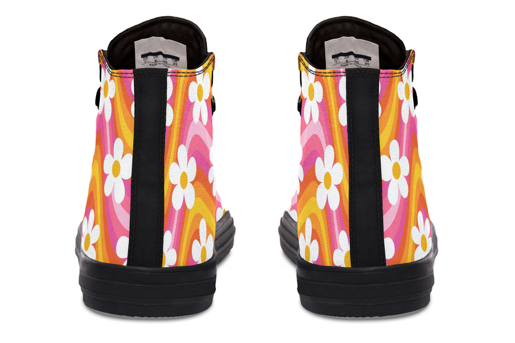 Groovy Waves High Tops