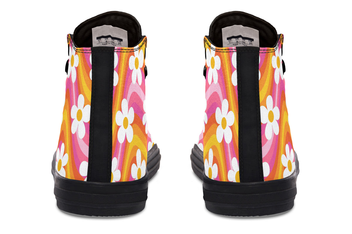 Groovy Waves High Tops