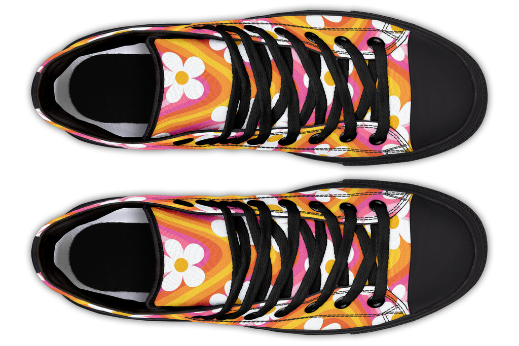 Groovy Waves High Tops