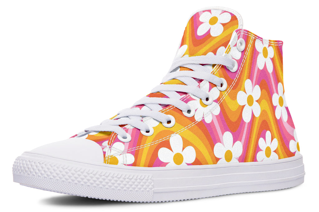 Groovy Waves High Tops