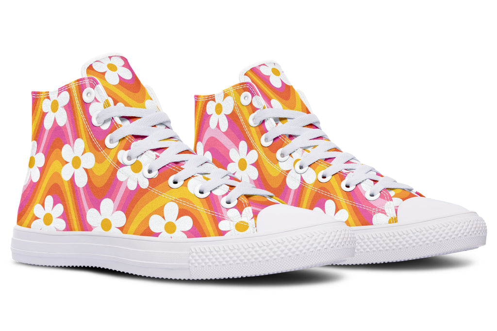 Groovy Waves High Tops